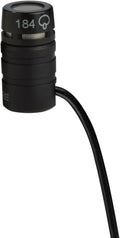 Shure Microflex MX184 Supercardioid Lavalier Microphone - Condenser Mic with TQG / TA4F Connector Wireless Bodypack Transmitters