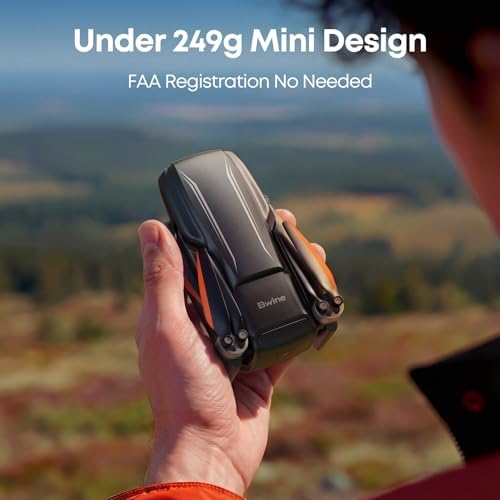 Bwine F7MINI 4K(RC3) Drones with Camera for Adults & 65W GaN USB C Charger