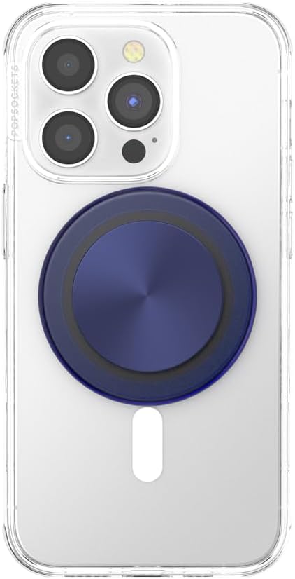 PopSockets Phone Grip for MagSafe, Magnetic Holder, Phone Stand - French Navy