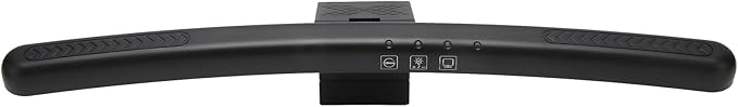 Curve Computer Light Curved Monitor Light Bar - Stepless Dimming 3 Color Temperature Touch Control - Type C Computer Screen Lamp for Eye Protection & Optimal Productivity