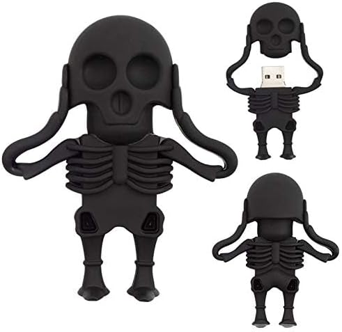 Cool USB Flash Drive 16GB Skeleton Shape Thumb Drive Computer Memory Stick Data Storgage Gift Pendrive for Teachers, Students, Family and Friends