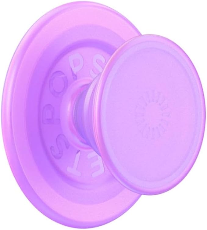 PopSockets Phone Grip for MagSafe, Magnetic Holder, Phone Stand, Cute Pink - Opalescent Pink