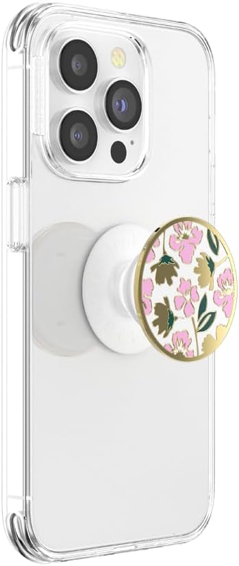 PopSockets Adhesive Phone Grip, Holder, Phone Stand, Enamel - Enamel Feel Pretty