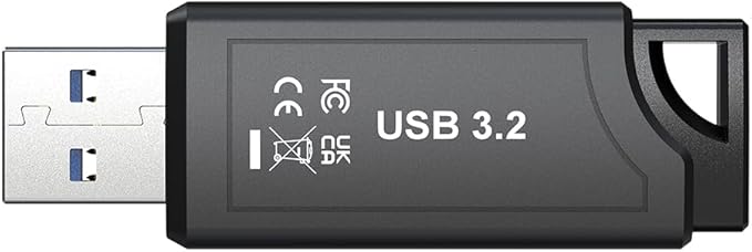 PNY PRO Elite V3 256GB USB 3.2 Gen 2 Flash Drive – Up to 1000MB/s Read, Up to 800MB/s Write, Extreme Performance for Professional Data Storage and Transfers, Premium Metal Design, Type-A Connector
