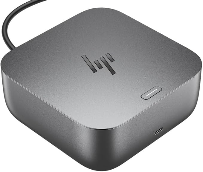 HP 100W G6 Thunderbolt 4 Dock Port Replicator Bundle with DKZ Hub 9X472UT#ABA (Universal Thunderbolt/USB-C Docking Station, Data Transfers to Any Brand Laptop, Single Cable for Charging) 10 Pack