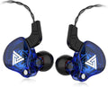 Gaming Earbuds with Mic,Universal 3.5mm HiFi Sport Headphones in Ear Earphone for Running with Microphone Headset Music Earbuds (with mic, Blue)