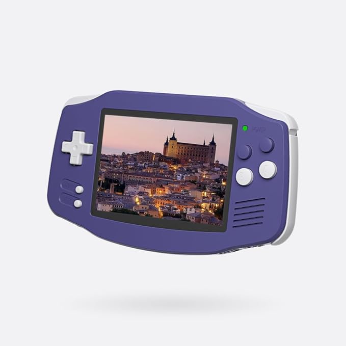 RG34XX Handheld Game Console 18K+ Preloaded Retro Games 35 Emulators 3.4” IPS Display 4K TV Output Classic Video Game Console Portable Gaming System with Fancy Case & Accessories (Indigo-128GB)
