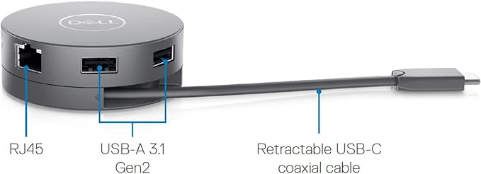 Dell 7-in-1 USB-C Multiport Adapter - DA310