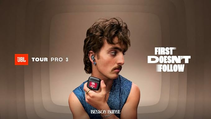JBL Tour Pro 3 - True Wireless Noise Cancelling Earbuds with Smart Charging Case, Legendary Pro Sound with Hybrid Dual-Driver, Spatial 360 Sound with Head Tracking (Black)
