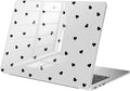 Compatible with MacBook Pro 13 inch Case M2 2025, 2024-2016 A2338 M1 A2251 A2289 A2159 A1989 A1708 A1706, Cute Black Love Heart Protective Hard Shell Clear Cover for Mac Pro 13