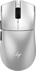ATK Blazing Sky X1 V2 Wireless Gaming Mouse, 54g Lightweight, PAW3950Ultra Sensor, Nordic 54L15 MCU, Optical Switches, New GEM 8K Dongle, Dual-Mode 2.4G/Wired (Ultimate, Metallic Silver)