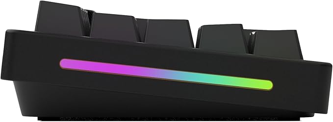 GLORIOUS GMMK Macro Pad - Black Mechanical Numpad - 10 Key USB Keypad - Hotswap, Programmable Volume Knob, RGB Backlit, Wired & Wireless Bluetooth- Gaming Keyboard Number Pad