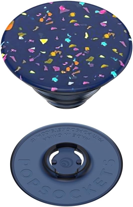 PopSockets Adhesive Phone Grip, Holder, Phone Stand - Circus Regrind French Navy