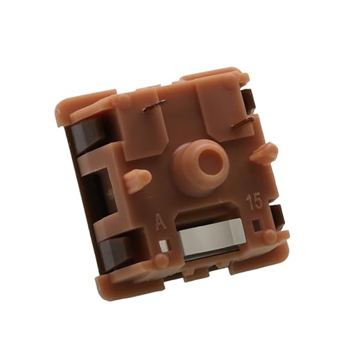 Caramel Latte V2 Linear Pre-Lubed 5-Pin MX Mechanical Keyboard Switches - 45g Gaming & Typing Switch with Smooth Linear Response, Hot-Swappable for Custom Keyboards