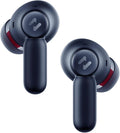 havit Hybrid Active Noise Cancelling Wireless Earbuds, Bluetooth 6.0 in-Ear Headphones, 6 Mics ENC Clear Call Ear Buds, 30+H Playtime, 3D Spatial Audio, Custom EQ via App, IPX5 Waterproof Blue