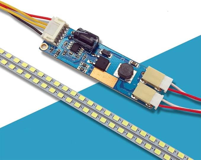 490mm LED Backlight Strip Light Kit DC 10-30V CCFL LCD Screen to LED Monitor Module Liquid Crystal Display Lamp Tube Light Bar