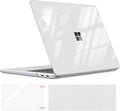 Plastic Hard Shell Case for 13 inch Microsoft Surface Laptop 2025 Model 2095 (Windows 11 Copilot+ PC), Scratch-Resistant Cover for Microsoft Surface Laptop 13-inch 2025, Crystal Transparent