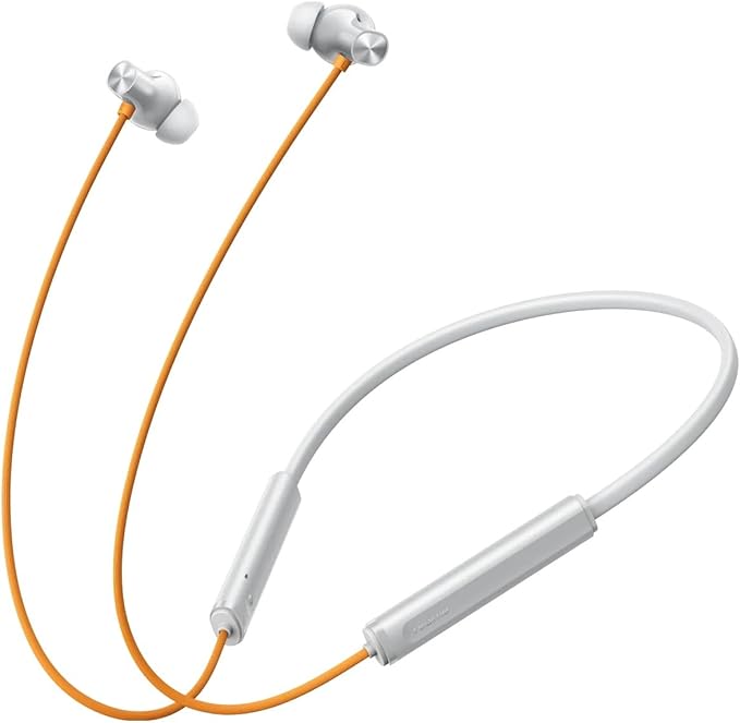realme Buds Wireless 5 ANC in Ear Bluetooth Headphones, 50dB ANC, 13.6mm Dynamic Bass Driver, 360° Spatial Audio, 45ms Low Latency, Upto 38hrs Playback, IP55 Rating, Dual Device Connection (Silver)