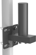 suptek Monitor Bracket Pole Mount Diameter Pole Adjustable Supports 0.8-2.4 Inch, Fits Monitor/TV Screens 13-32 Inch, Load Capacity 22lbs