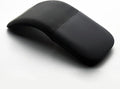 Foldable Mouse Bluetooth Folding Wireless Mice with Touch Panel-Black