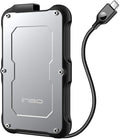 ineo 2.5" USB 3.1 Gen 2 Type-C Rugged Waterproof & Shockproof External Hard Drive Enclosure for 9.5mm & 7mm SATA HDD/SSD [C2580]