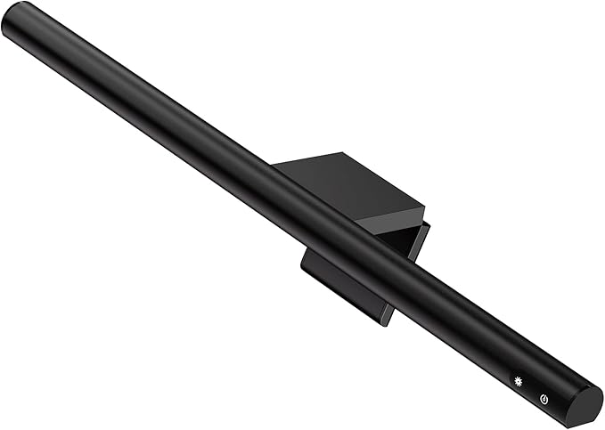 LYMAX Computer Monitor Light Bar, USB Computer Lamp Dimmable Screen Light Bar, Adjustable Brightness/Color Temperature with Touch Contror, No Screen Glare, Space Saving for Home Office Desk Light
