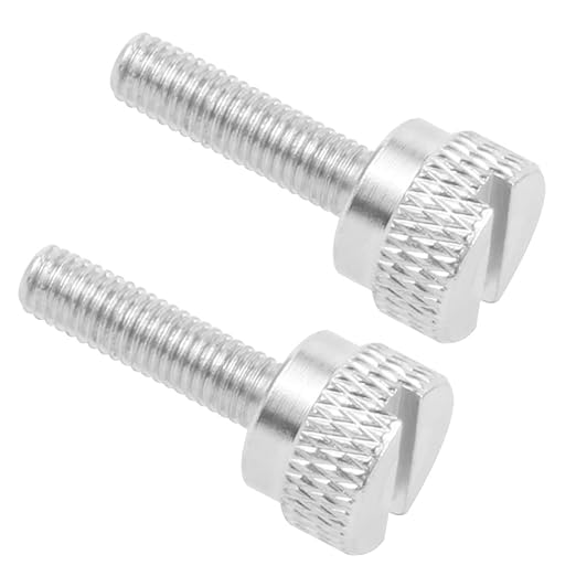 M5 Handle Thumb Screws Portable Stainless Mounting Adapter Compatible with GoPro Hero 9 Max 8 7 6 5 4 Action Cameras (1 Pair)