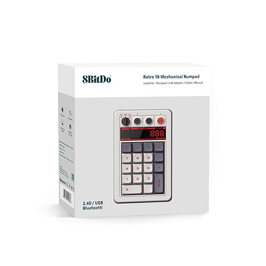 8BITDO Retro 18 Mechanical NUMPAD - N Edition
