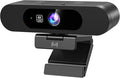 4K Webcam for PC, 8MP USB Webcam with Dual Noise-reducing Microphones, Picture-in-picture, Auto Framing, 5X Zoom, 92° Wide FOV, Auto Light Correction, Perfect for Conference, Video Callings, Streaming