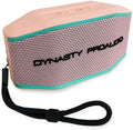 DYNASTY PROAUDIO SB-108 Portable Bluetooth Speaker, IPX7 Waterproof Bluetooth 5.3 with Deep Bass, Stereo Pairing, AUX/TF, Long Battery — Small Outdoor Speaker for Camping, Shower & Travel (Pink)