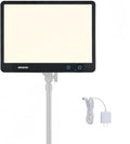 Amaran Verge Edge-lit Rectangular Panel Light, 96+ CRI,0-100% Brightness & 2700K-6500K,Bi-Color,Front-Facing Knobs and APP Control, USB-C PD, Silent for Streaming & Video Gaming Studio (Charcoal)