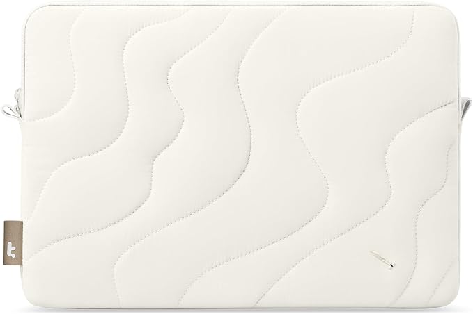 tomtoc 360 Protective Puffy Laptop Sleeve for 14-inch MacBook Pro M5 Pro/Max (2026) A3426 A3427, M4/M3 Pro/Max A3434 A3112 A3401 13.5/13.8-inch Surface Laptop 7(Copilot+ PC)/6/5/4/3, Quilted Design