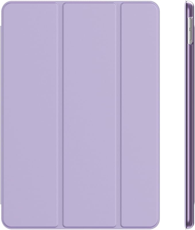 JETech Case for iPad Pro 10.5-Inch and iPad Air 3 (10.5-Inch 2019, 3rd Generation), Smart Cover Auto Wake/Sleep Cover (Light Purple)