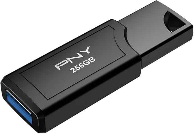 PNY PRO Elite V3 256GB USB 3.2 Gen 2 Flash Drive – Up to 1000MB/s Read, Up to 800MB/s Write, Extreme Performance for Professional Data Storage and Transfers, Premium Metal Design, Type-A Connector