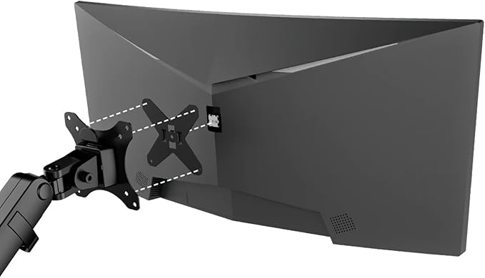 Kado Wall Mount Arm Mount Adapter Bracket Plate Made for Sceptre Monitor C25 C30 C34 C255B-FWT240 C345B-QUT168 C305W-2560UN C305B-200UN/C305B-200UN1 Series