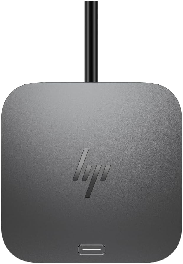 HP 180W G6 Thunderbolt 4 Ultra Dock Port Replicator Bundle w/DKZ Hub (Universal Thunderbolt/USB-C Docking Station, Single Cable for Charging, Data Transfers to Any Brand Laptop) 9X481UT#ABA (5-Pack)