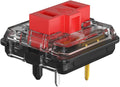 KAILH Official Store Low Profile Switch 1350 Chocolate Mechanical Keyboard Switch RGB SMD Clicky (110, Choc Red)
