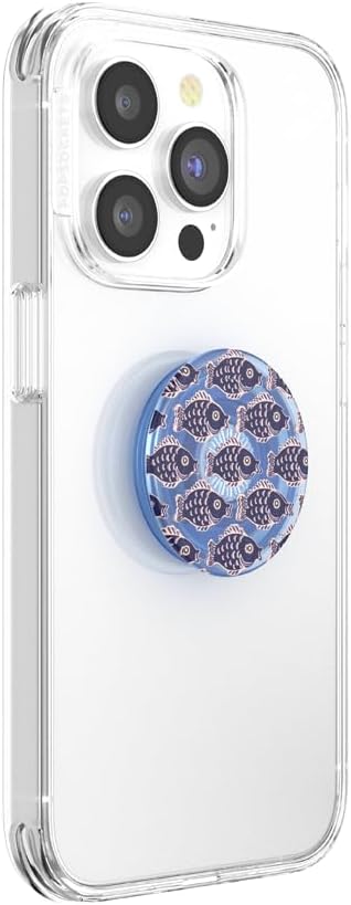 PopSockets Adhesive Phone Grip, Holder, Phone Stand, Blue - School Time
