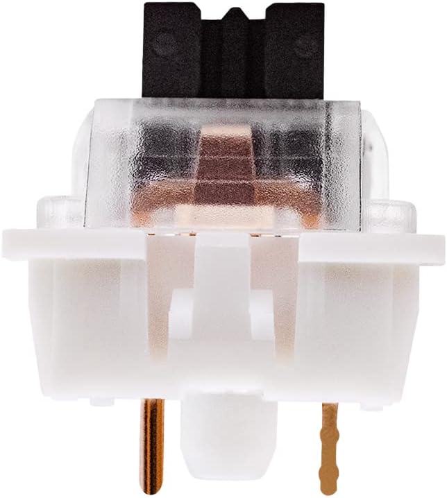 outemu Black Switches,20-Pack 3-Pin Linear Heavy 65gf Dustproof RGB Key Switches - Cherry MX Equivalent - DIY Replaceable for Mechanical Keyboard