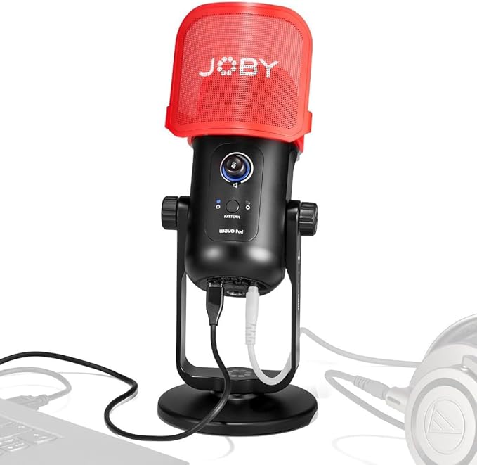 Joby WAVO POD USB Condenser Microphone - Black