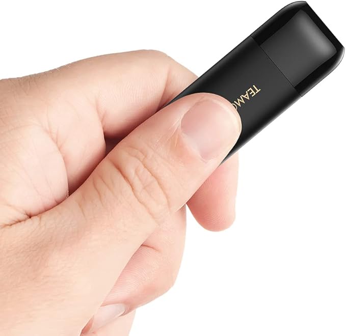 TEAMGROUP C175 128GB 10 Pack USB 3.2 Gen 1 (USB 3.1/3.0) Read 100MB/s Flash Thumb Drive, External Data Storage Memory Stick Compatible with Computer/Laptop Matte Black TC1753128GB23