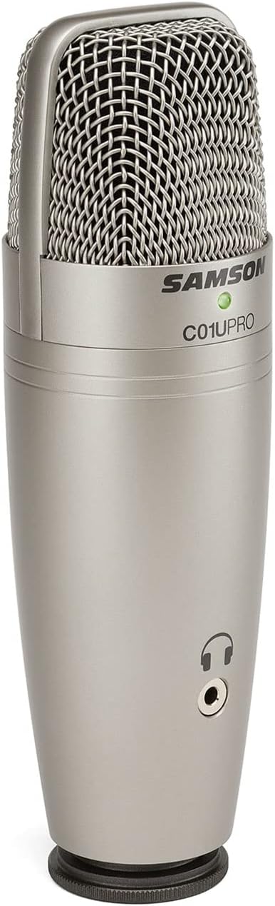 Samson C01U Pro - USB Studio Condenser Microphone