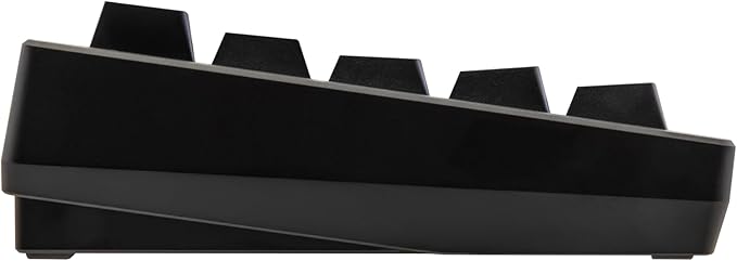 KEEBMONKEY WOBKEY Zen 65 65% Quick Release Wireless Mechanical Keyboard with RGB, CNC Aluminum Case, Hot-Swappable, VIA Support, BT/2.4G/USB-C Gaming Keyboard for Mac/Windows (Ultra Black)