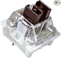 outemu Pack 32 Brown Switches, 3-Pin Tactile 50gf Dustproof Key Switches - DIY Replacement for Mechanical Gaming Keyboard