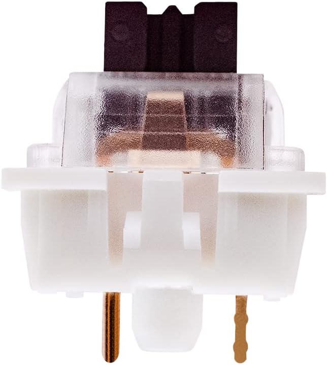 outemu Brown Switches- 65 Pack, 3-Pin Tactile Dustproof Key Switches - Replacement Switches for Mechanical Gaming Keyboard