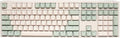 Ducky One 3 Matcha 100% Mechanical Keyboard: Quack Mechanics Dampening, Hot-Swappable Cherry MX Red Switches, High-Density PBT Tripleshot Keycaps, no RGB, US