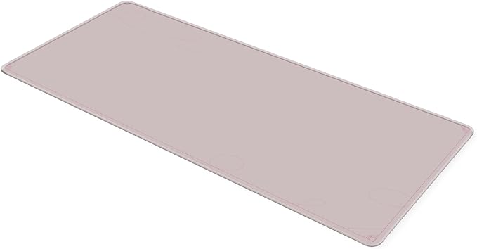 Pixio Mouse Pads - 36 x 16 inch XXL Caligraphy Pink Multifunctional Large Desk Mats for Gaming, Office, Desktop Anti-Slip Waterproof Washable Computer Mouse Mat