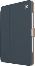 Speck iPad Pro 4th Generation Case - Hard Back Case for Apple iPad Pro 11-inch (2022) - Slim Multi Range Stand, Apple Pencil Holder, Drop Protection, Camera Shield - Balance Folio Almond Milk/Mocha