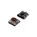 Ranked Gateron ks-27 Low Profile Key Switches for Mechanical Gaming Keyboards | Plate Mounted (Gateron Brown, 90 Pcs)