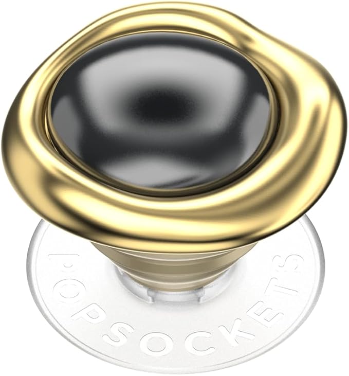 PopSockets Adhesive Phone Grip, Holder, Phone Stand, Crystal - Eye of the Beholder Gold